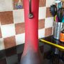 Rare Franz Caffrey Handcrafted Art Nouveau Vase  with Copper Handles Image 2
