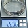 Antique Ethnic Silver Bracelet  Low Grade Silver  Unique Piece Image 8