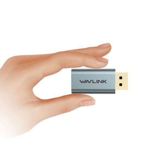 Wavlink Premium Active DisplayPort (Male) to HDMI (Female) UHD (4K@60Hz) (Aluminum Alloy/Gold Plated) Adapter (Brand New/Warranty)