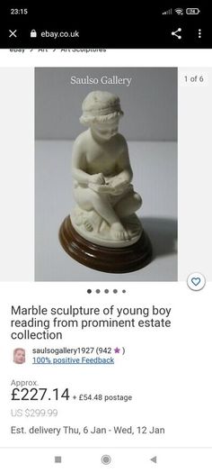 Boy Reading.