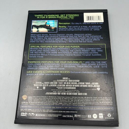 The Matrix + Enter the Matrix + Soundtrack - RARE Press Kit Folder
