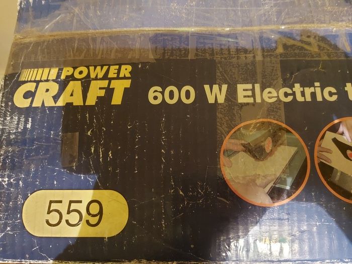 Powercraft 600W Electric Tile Cutter Model TC 180 11, as new, never used and in excellent condition