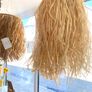 Handmade raffia ceiling lampshade Image 2
