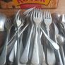 Old Vintage Irish Cutlery / Fork/ Spoon/ Knife Image 3