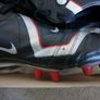 Football Boots Nike Air Zoom Total 90 Supremacy Black/Red (2006) Size 7UK FG Image 2
