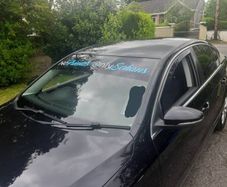 Only schans windscreen sticker