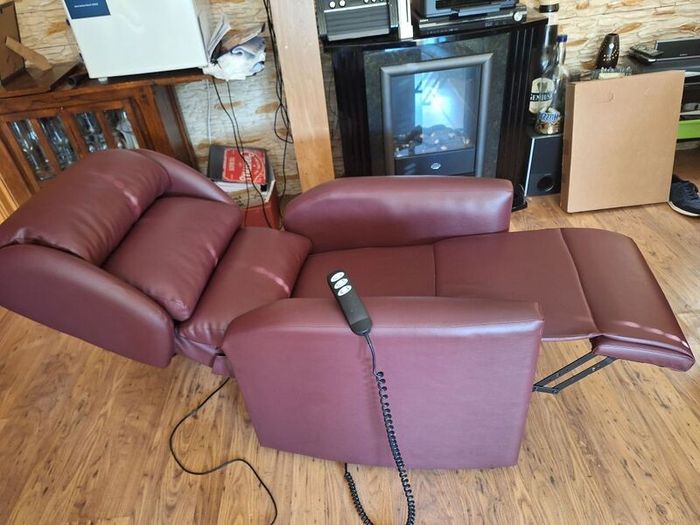 electric riser recliner armchair