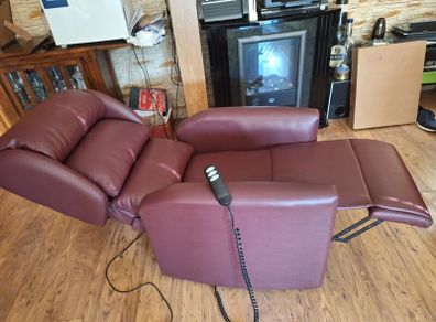 electric riser recliner armchair