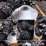 Luxury Genuine Leather Motorcycle Gloves Touring, Street & Adventure Protective Gloves Image 10
