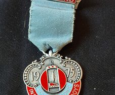 Old Masonic Medals, Girls Promise Badge, Boys' Brigade, service pins etc. sold as a lot,  Postage Available or collection