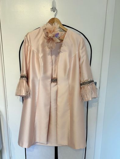 Mother of bride outfit.