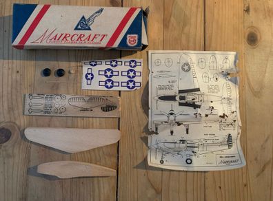 Bell Aerocobra model aeroplane