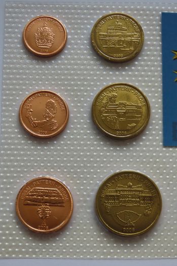 Vatican set euro Trial Probe Essai Pattern coins complete set 2006
