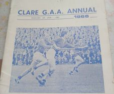 Gaa Year book from Clare produced in 1966