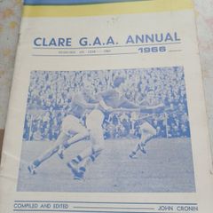 Gaa Year book from Clare produced in 1966