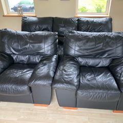 Free leather 3 suit
