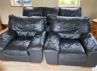 Free leather 3 suit