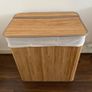 Laundry Basket with 3 Compartments Image 2