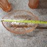 Antique Rare Rose 1930's era Pink Crystal bowl & vase set Reduced!- Final Reduction! Image 7