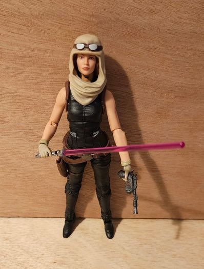 Star Wars Mara Jade 6" Scale Black Series As New Out Of Pack