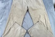 Diesel Corduroy Trousers Mens W34 L34 Beige Relaxed Straight Leg Casual Y2K