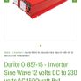 Durite Pure Sine Wave 1500W 12V Inverter Image 4