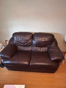 Leather 2 Seater Couch