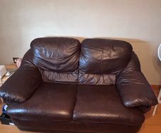 Leather 2 Seater Couch