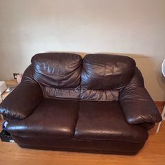 Leather 2 Seater Couch