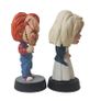 Chucky and Tiffany Little Big Heads Bride of Chucky Sideshow Collectibles Image 7