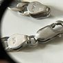 Italian Cuban Link Bracelet Bundle 9K Gold & 925 Silver Image 7