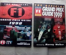 Two F1 Books: 1998 & 1999 guides
