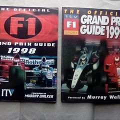 Two F1 Books: 1998 & 1999 guides