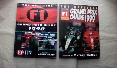 Two F1 Books: 1998 & 1999 guides