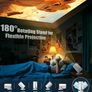 Projector 2026 Upgraded 18000 Lumen with WiFi6 and Bluetooth 5.4, Mini Projector 1080P Full HD Supported, 180 Rotation Compatible with HDMI/USB/Laptop/PS5 Image 3