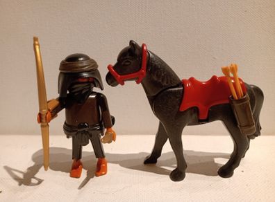 Playmobil 4248 Egyptian Thief and Horse Complete
