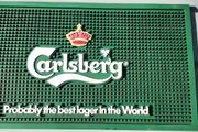 Carlsberg Vintage Rubber Spill Bar Mat