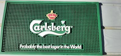 Carlsberg Vintage Rubber Spill Bar Mat