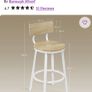 Two breakfast bar stools Image 2