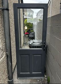 Solid timber door free to take