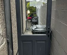 Solid timber door free to take