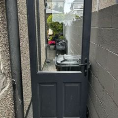 Solid timber door free to take