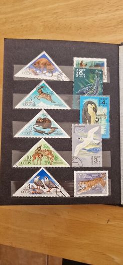 80's CCCP Soviet Post Stamps