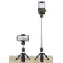 Smart Bluetooth Selfie Stick with Tripod Stand and Remote - Black Image 2