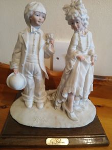 Vintage A. Belcari "Boy & Girl"