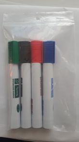 Lyreco Whiteboard Marker Medium Bullet Assorted 4 Loose Home Office School College