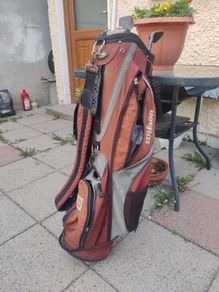 Genuine Wilson Golf Bag + Clubs + Alignment Sticks Bundle. Very Used Condition. 50 Euro ONO