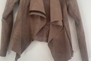 Suede effect Zara jacket size small