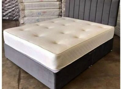 king size Divan Bed with Mattress included