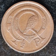 Ireland 1975 Half Penny coin